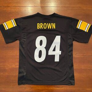 NFL Team Apparel Pittsburgh Steelers Jersey Antonio Brown Youth Size M